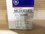 New Ge MC2A301ATJ Contactor 103565 110V 50HZ 120V 60HZ N.c. #12. Fixed Price $64.99.