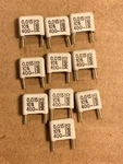 10 Nos .015 Uf 400V Evox Mmk Film Capacitors Metalized Poly 15NF Caps (qty). Fixed Price $5.00.