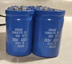 Lot Of Sprague Powerlytic 36DX 380UF 450VDC Large Can Capacitors Used Pulls. Fixed Price $79.99.