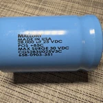 Mallory CGS283U025V3C Capacitor / 28,000 Uf. Fixed Price $15.00.