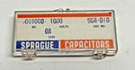 Vintage Sprague 5GA-D10 Cera-mite Ceramic Disc Capacitor .001UF 1000V. Fixed Price $22.00.