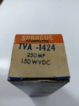 Sprague 250MF 150WVDC Atom Electrolytic Capacitor TVA-1424 Vintage. Fixed Price $27.95.