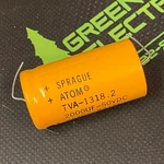 TVA1318.2 - Sprague 2000UF 50VDC Axial Capacitor 85C. Fixed Price $22.89.