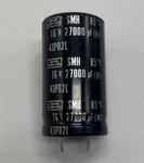 Nippon Chemi-con 27,000UF 16V Nos Snap-in Electrolytic Capacitor Smh 43P02L. Fixed Price $6.95.