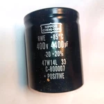 Nippon Chemi-con, 400V 4400UF, 47W14L 33, From Yaskawa 616G5 Drive. Fixed Price $45.50.