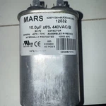 Mars 12032 Motor Run Capacitor Oval 10 Uf Mfd 440-370VAC Brand New Oem Genuine. Fixed Price $5.09.