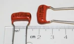 Sprague 225PW Orange Drop .012UF Volt Film Capacitors Pieces. Fixed Price $7.32.