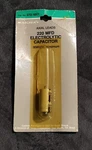 Archer Radioshack 272-1017 Axial Leads 220 Mfd Electrolytic Capacitor 35WVDC Max. Fixed Price $8.99.