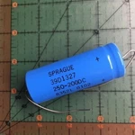 250UF 200V Sprague Axial Electrolytic Capacitor 39D257F200JP4 Audio Amp 1PC. Fixed Price $12.79.