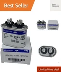 C305L / 27L570 Ge Capacitor Oval Uf Mfd 370 Volt 97F5705 Replaces Old Z97F5.... Fixed Price $18.99.