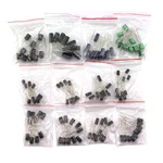 Aluminum Electrolytic Capacitor Assorted Kit 0.22UF-470UF Values 120 Pcs. Fixed Price $17.36.
