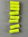 Lot Of 8 10 Uf 200V Bec Film Audio Signal Crossover Capacitors Guaranteed. Fixed Price $10.00.