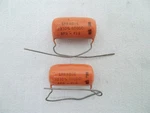 2X .1UF Nos Sprague 6PS-P10 Orange Drop Capacitor Mfd Volt. Fixed Price $17.99.