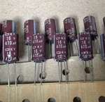 20X Ncc 470UF 16V Radial Electrolytic Capacitors /replacing 10V 6.3V Long Life. Fixed Price $5.99.