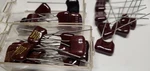 27 Pieces 500V Silver Mica Capacitors (14 Pcs) 2NF (13 1.5NF CM06F Cde. Fixed Price $44.88.