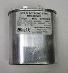 Nte MRC370V20 Capacitor, 20UF 6% 370VAC/B. Fixed Price $9.97.
