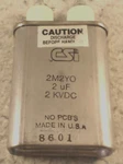 Csi Technologies Capacitor 2M2YO Kvdc 2UF -new Old Stock...... (C14B2)......... Fixed Price $35.96.