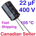 1/3/5 Pcs 22UF 400V 16X25MM 105 Nichicon Pw Low Lmpedance High Reliability. Fixed Price $10.17.