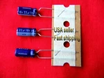 100 Pc - 22UF 16V Electrolytic Capacitors (blu). Fixed Price $10.00.