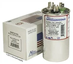 35 + 7.5 Uf Mfd X 370 / 440 Vac Motor Run Capacitor Amrad USA2291 - Made In. Fixed Price $36.70.