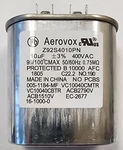 Aerovox (Z92S4010PN) 400VAC - Oil Filled Capacitor 10UF Metal Oval Case. Fixed Price $8.00.
