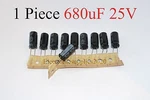 Capacitor Nichicon 680UF 25V Sereis He(m) 10X20MM 105C. Radial. Usa Seller. Fixed Price $8.99.