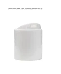 Dispensing Caps, White Disc Top - 24/410, 100 Pieces Per Pack. Fixed Price $75.00.