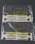 (100) Allen-bradley RCR07G395JS Carbon Comp Resistors 1/4 Watt, 3.9 Megohms. Fixed Price $27.99.