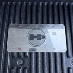 H3 Logo Metal Chrome License Plate For Hummer Full Size Four Hole Mount. Fixed Price $34.99.