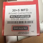 Totaline P291-3054RS 30+5 Mfd Dual Run Capacitor 370/440VAC Universal Hvac/r. Fixed Price $9.50.