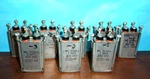 8 Cornell Dubilier Oil Capacitors 1.0UF 200VDC W/ Mounts. Fixed Price $28.46.