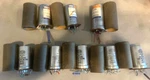 Lot (8) Sprague Capacitor (2) TVL1540 (1) TVL1958 Sangamd (5) 1500MFD. Fixed Price $45.00.