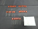 Nichicon PF104K100 Metallized Polyester Film Capacitor 0.1UF 50/100V - Lot Of 25. Fixed Price $6.00.