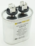 Packard Titan Pro Motor Run Capacitor, Oval, Mfd, V, 7.5-370, TOC7.5. Fixed Price $11.53.