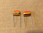 Nos Mullard Tropical Fish .22 Uf 250V 20% Capacitors Guitar Amp Tone Caps (qty. Fixed Price $12.00.