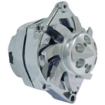 New Chrome Plated Hd Delco 10SI Alternator V1 Billet Pulley Self Exciting 100AMP. Fixed Price $127.95.