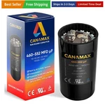 460-552 Uf 460/552 Mfd 50/60 Hz 110-125 Vac Volts Round Start Capacitor .... Fixed Price $17.00.