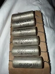 Nos Vintage .5 Uf 600V Gudeman Tube Amp Capacitors XFS-187 New Old Stock. Fixed Price $80.00.