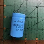 2800UF 25V Aero-m Axial Electrolytic Capacitor TCG282M025N1L3P Amp Audio New. Fixed Price $17.56.