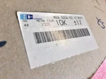 RN50C1002F 10K Ohm 1% 1/10W Bc Components Mf Axial Resistor New Lot QUANTITY-100. Fixed Price $14.99.