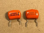 Nos Vintage Sprague Orange Drop .018 Uf 600V Capacitors 225PX .02 Subs (qt. Fixed Price $8.00.