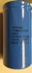 (n) Sprague - Aluminum Electrolytic Capac. Screw Terminal 2200UF 450 Vdc (B7). Fixed Price $29.99.