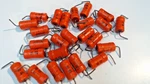 Lot Of 25X Sprague 0.1 10% 80VDC Film Capacitors Axial, Vintage, Nos. Fixed Price $19.54.