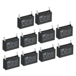 10PCS CBB61 Ceiling Fan Capacitor 1UF 450V 50/60HZ With 2PINS 35X24X22MM. Fixed Price $18.01.