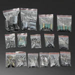 120PCS 15 Value 50V 1UF-2200UF Electrolytic Capacitor Assortment Kit Set. Fixed Price $23.42.