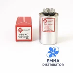 Motor Run Capacitor Dual 55/5 Mfd 370-440 Vac 50/60HZ. Fixed Price $13.99.