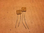 Nos Vintage Centralab Ceramic Square .02 Uf 30V Capacitors Guitar Tone Crl. Fixed Price $12.00.