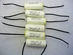 6 Piece Cornell Dubilier Cde Axial Polyester Film Capacitor .47 Uf 400 Vdc 10%. Fixed Price $18.00.