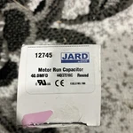 Jard 12745 Replacement Round Capacitor Uf Mfd X 440/370VAC/B 50/60HZ. Fixed Price $14.50.