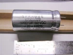 Sprague 673D128H060JL5C 1200UF 60VDC 105C Radial Electrolytic Capacitor. Fixed Price $12.99.